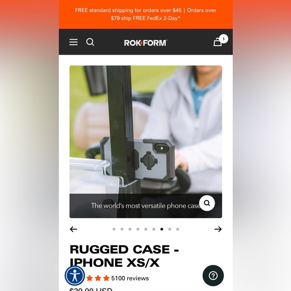 Rokform IPhone X magnetic phone case - Picture 4 of 6